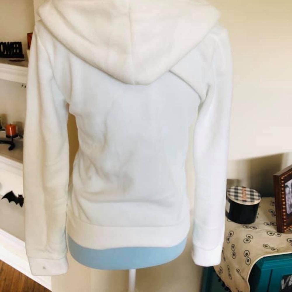 NWT DoubleJu fleece hooded moto jacket - Picture 4 of 4